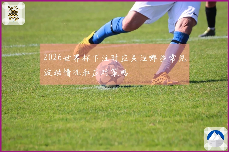 2026世界杯下注时应关注哪些常见波动情况和应对策略